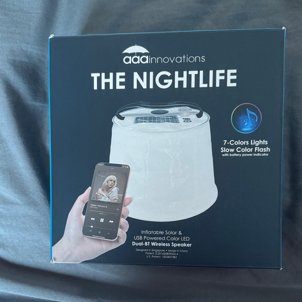 White Portable Speaker